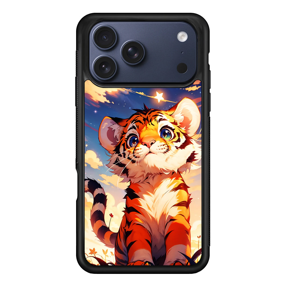 Cute Little Tiger in The Forest iPhone 17 Pro Max Case - Xtracase