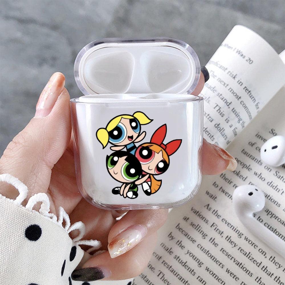 Cute Powerpuff Girls Apple Airpods Clear Case-Xtracase