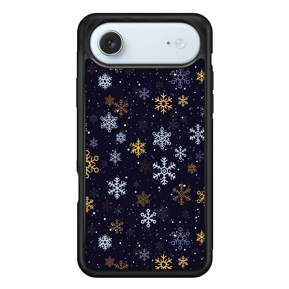 Dark Blue Yellow Winter iPhone 17 Air Case - Xtracase