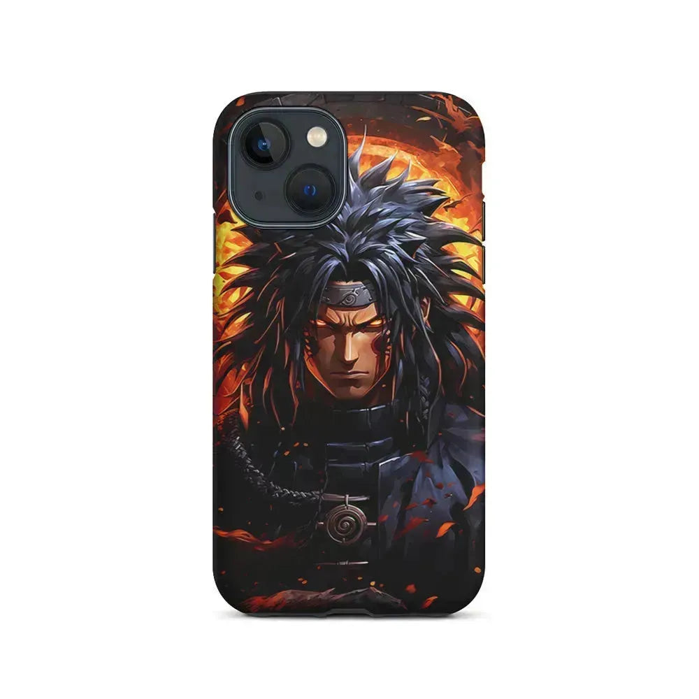 Dark Madara Uchiha iPhone 13 Mini Case-2 in 1 Tough Case-Xtracase