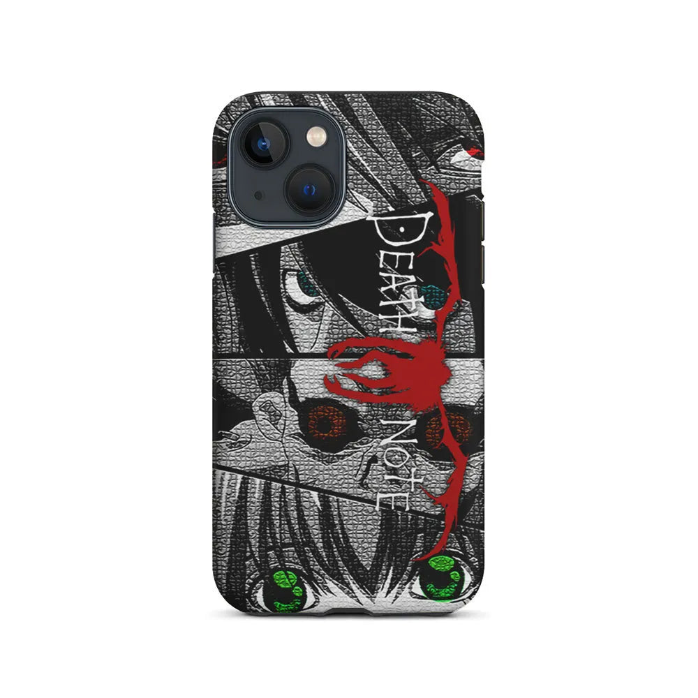 Death Note Collection of The Eye iPhone 15 Plus Case-2 in 1 Tough Case-Xtracase