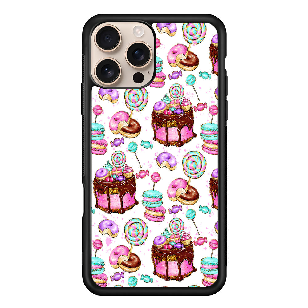 Delicious Donuts Cakes Candy iPhone 16 Pro Max Case - iPhone 16 Pro Max