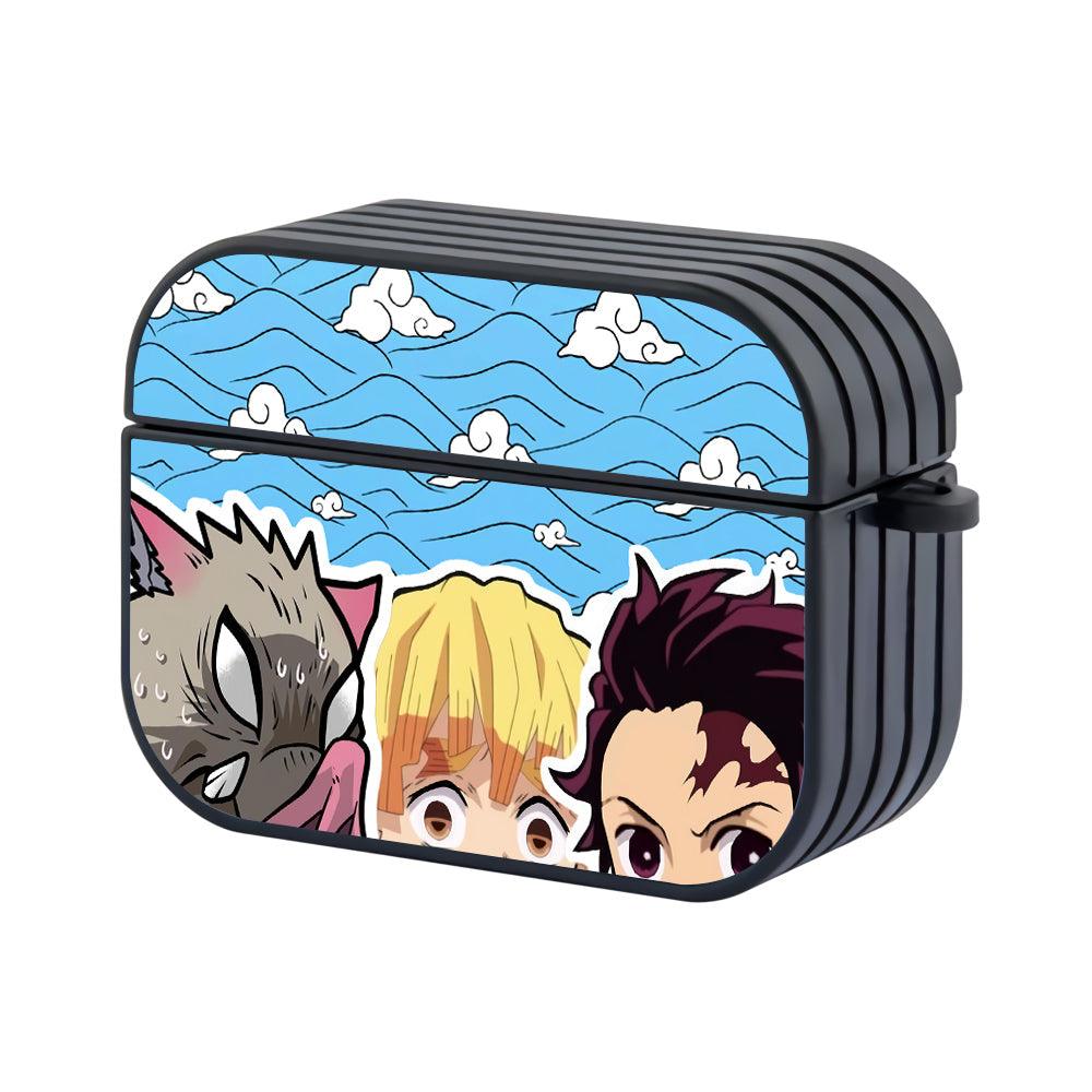 Demon Slayer Spying Mode Apple Airpods Pro 2 Case-Xtracase