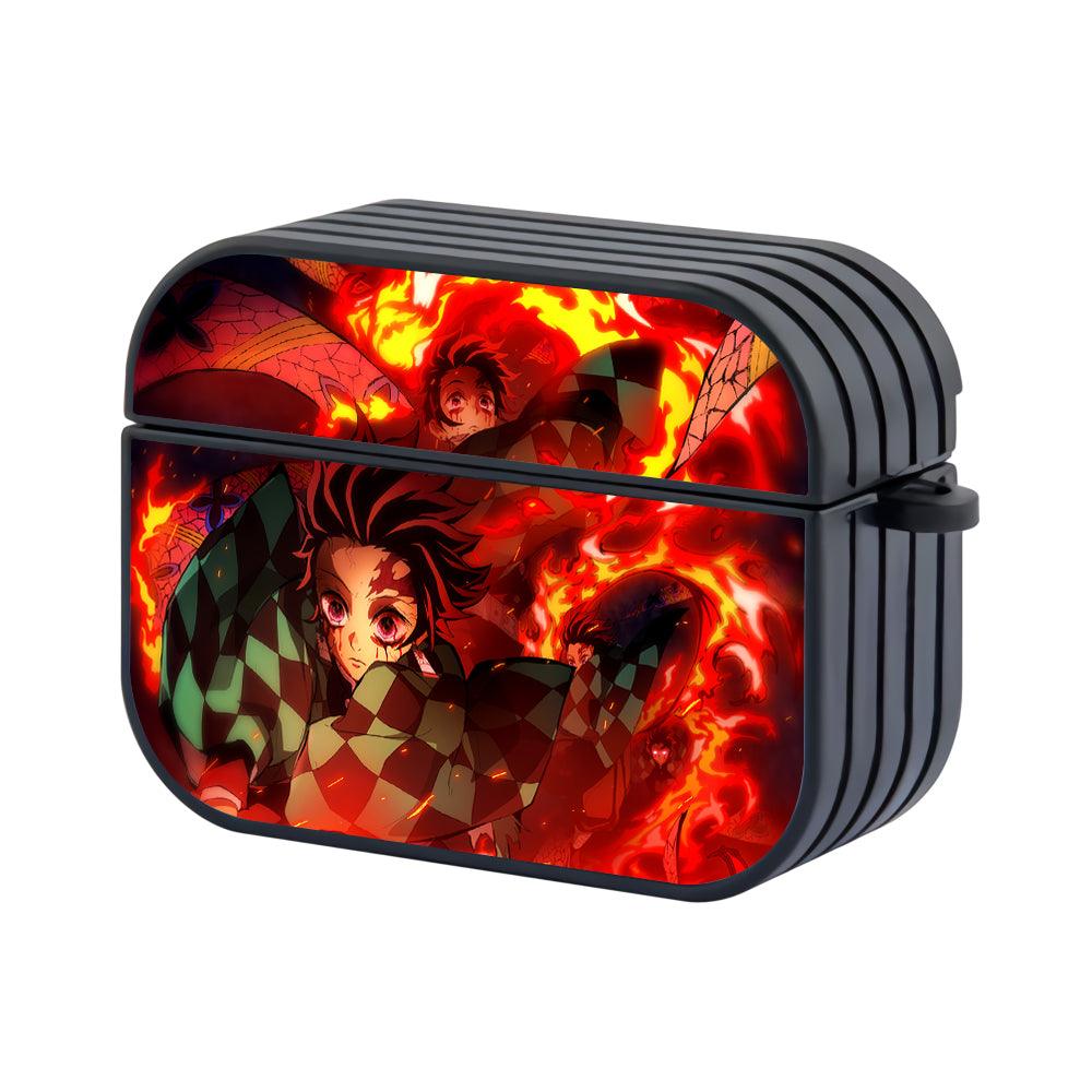 Demon Slayer The Stare of Blood Tears Hard Plastic Case Cover For Apple Airpods Pro-Xtracase