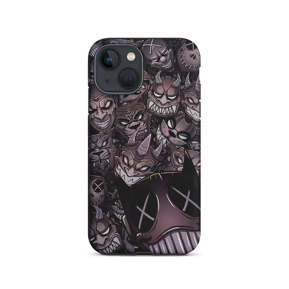 Demons from Underground iPhone 13 Mini Case-2 in 1 Tough Case-Xtracase