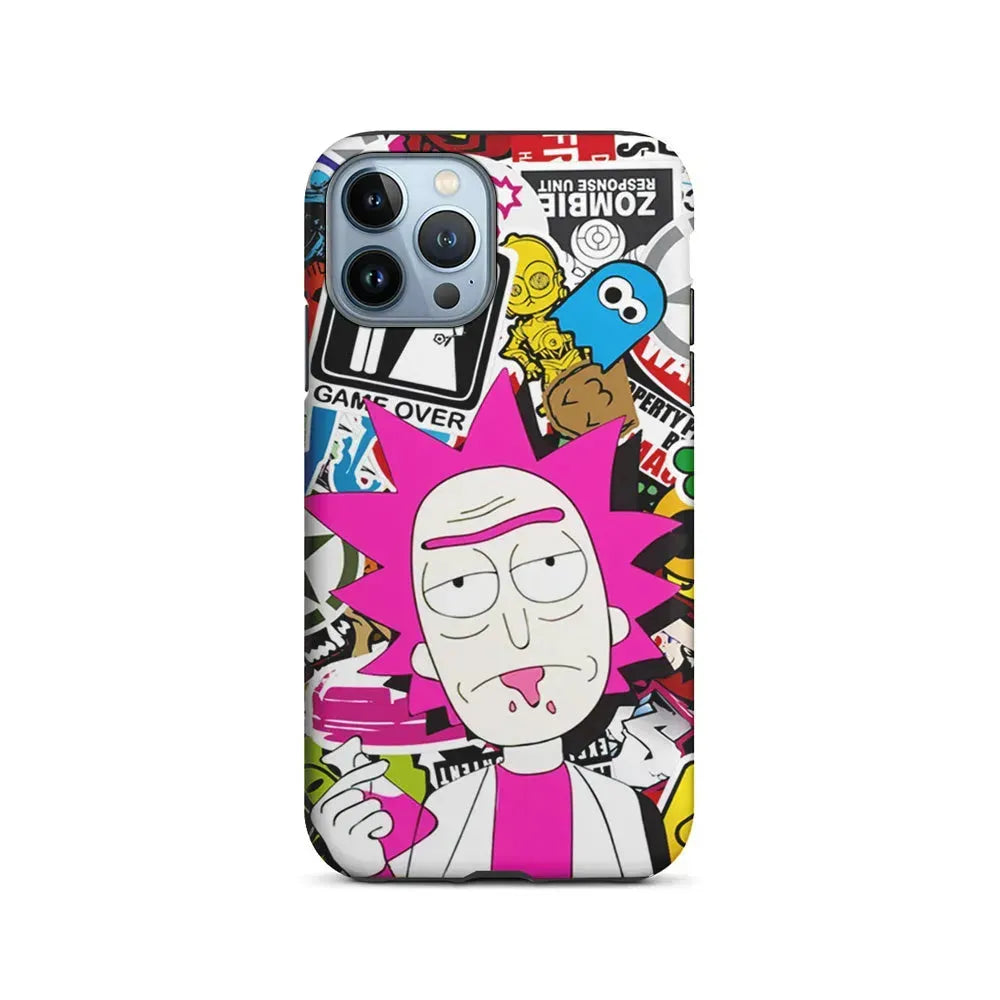 Dr Rick Sanchez Scientist iPhone 15 Pro Max Case-2 in 1 Tough Case-Xtracase