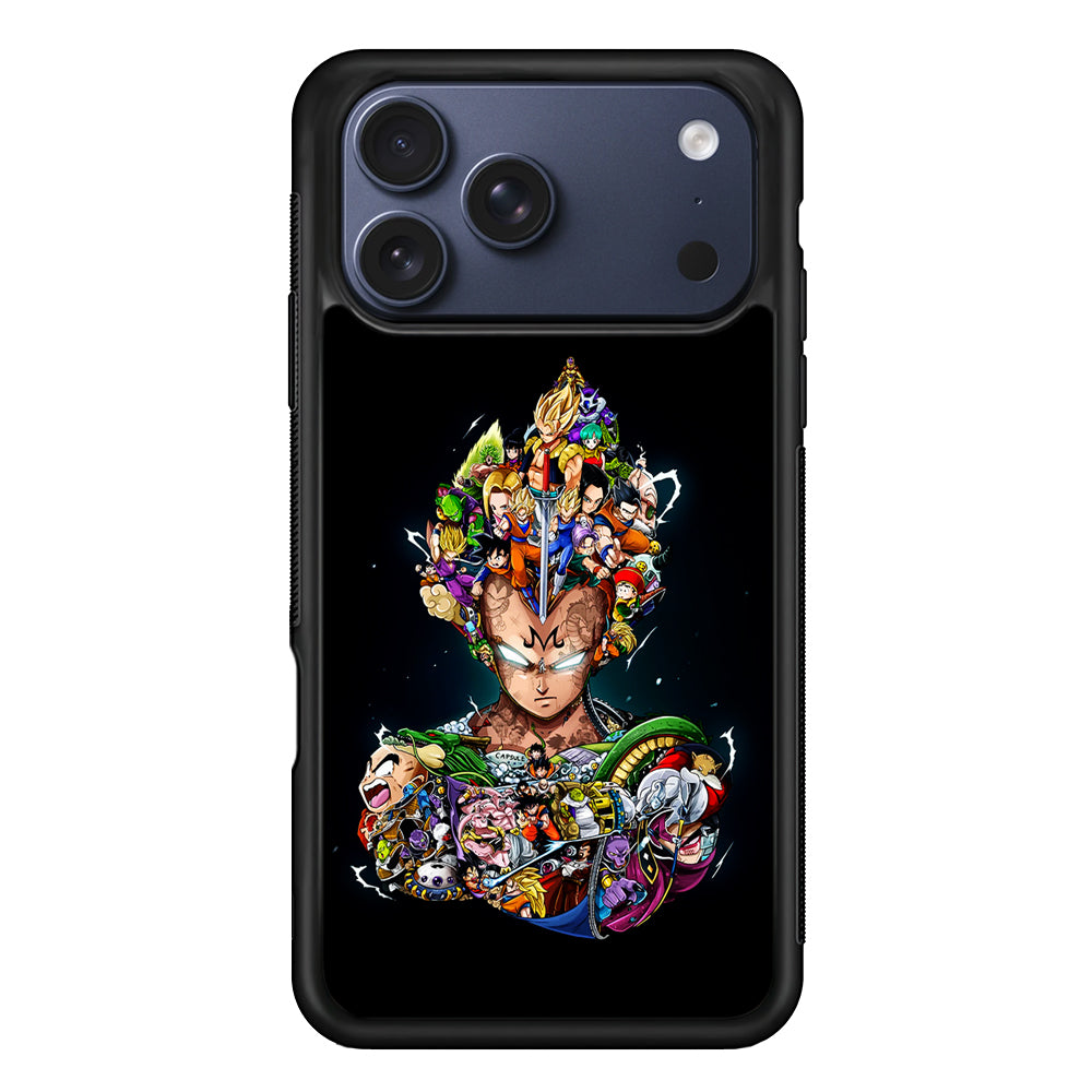 Dragon Ball Vegeta and Friends iPhone 17 Pro Case - Xtracase
