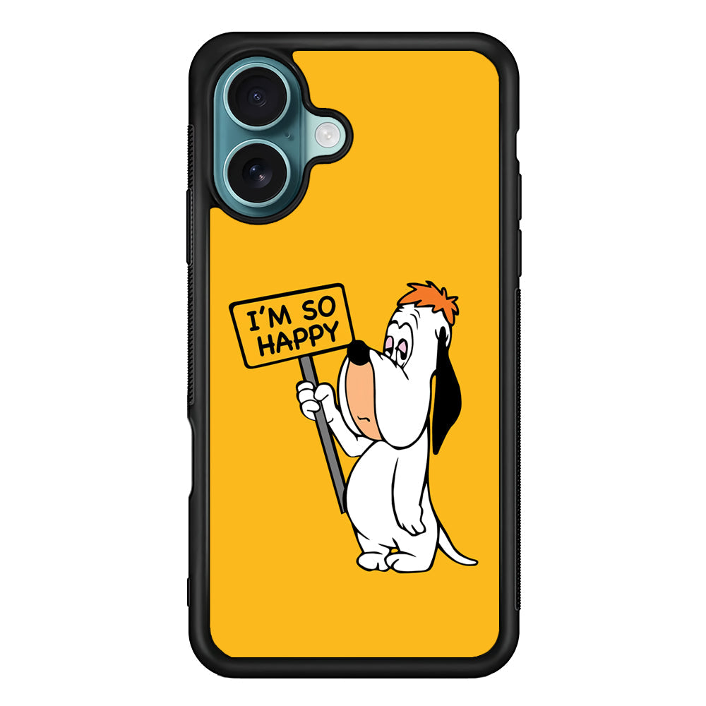 Droopy Dog I'm So Happy iPhone 16 Plus Case - Xtracase