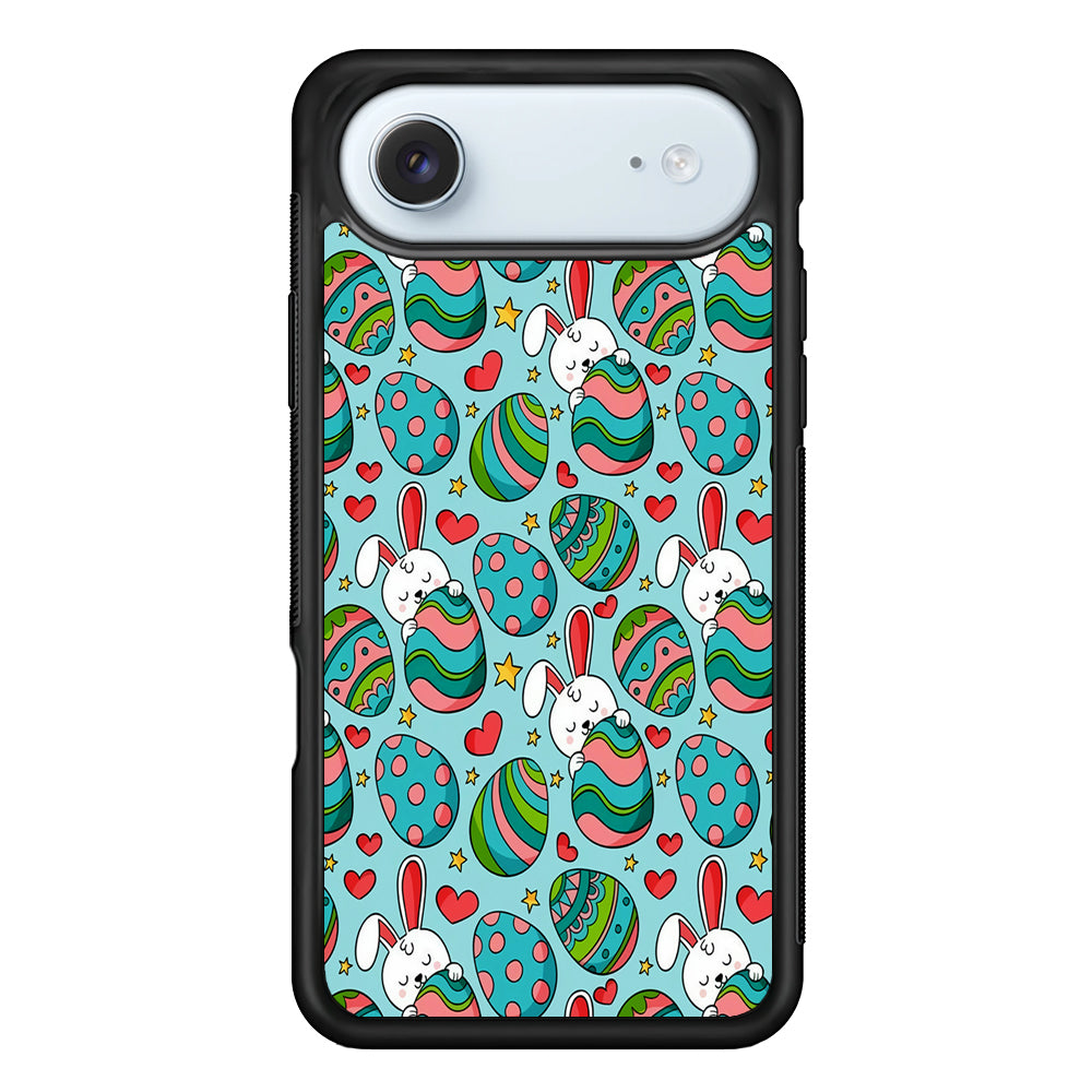 Easter Eggs and Rabbits Pattern iPhone 17 Air Case - Xtracase