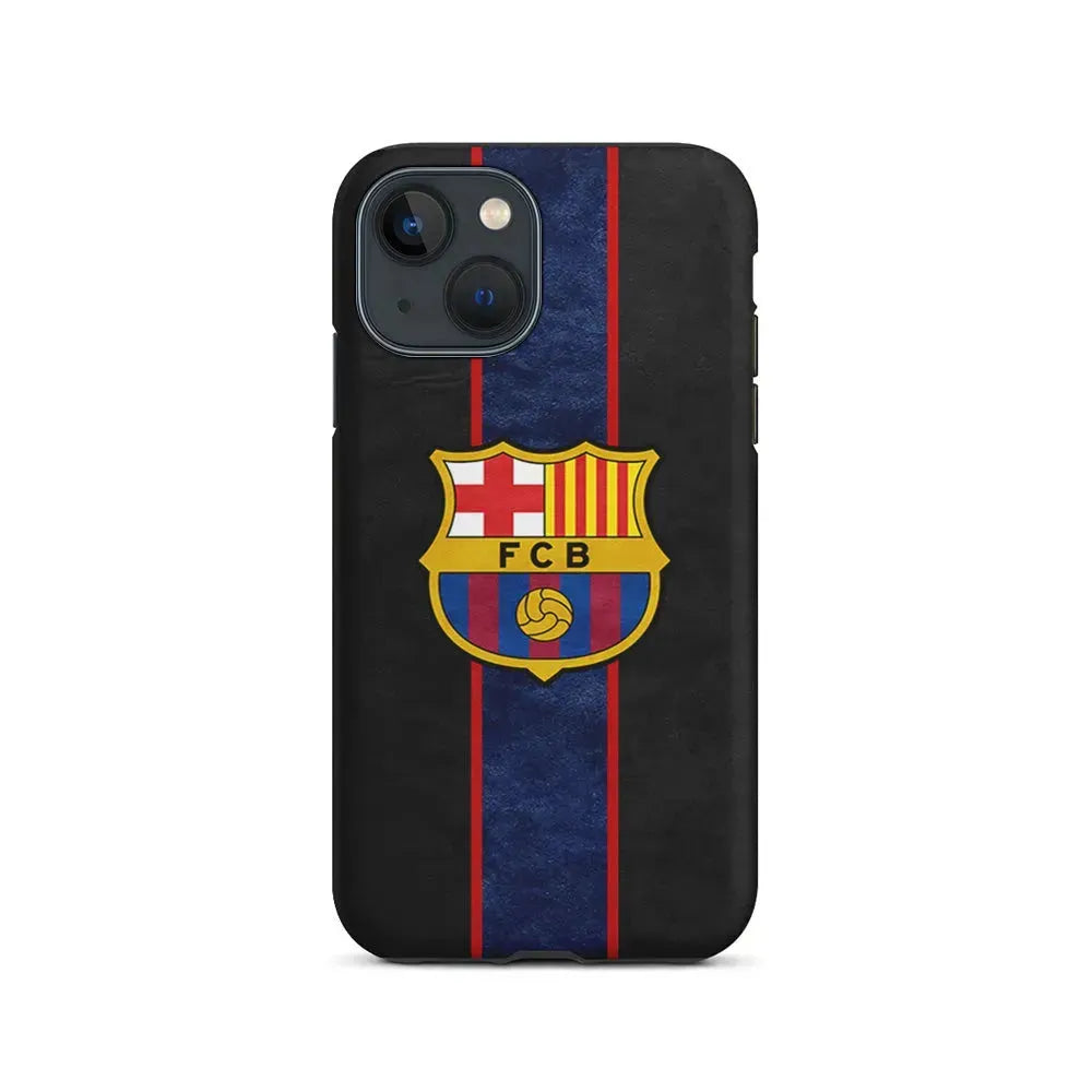 FC Barcelona Football Club iPhone 13 Mini Case-2 in 1 Tough Case-Xtracase