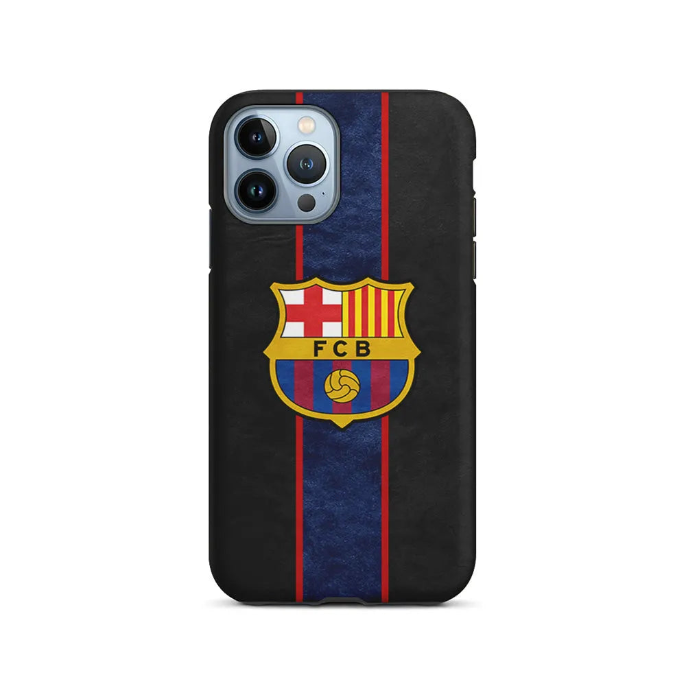 FC Barcelona Football Club iPhone 13 Pro Case-2 in 1 Tough Case-Xtracase
