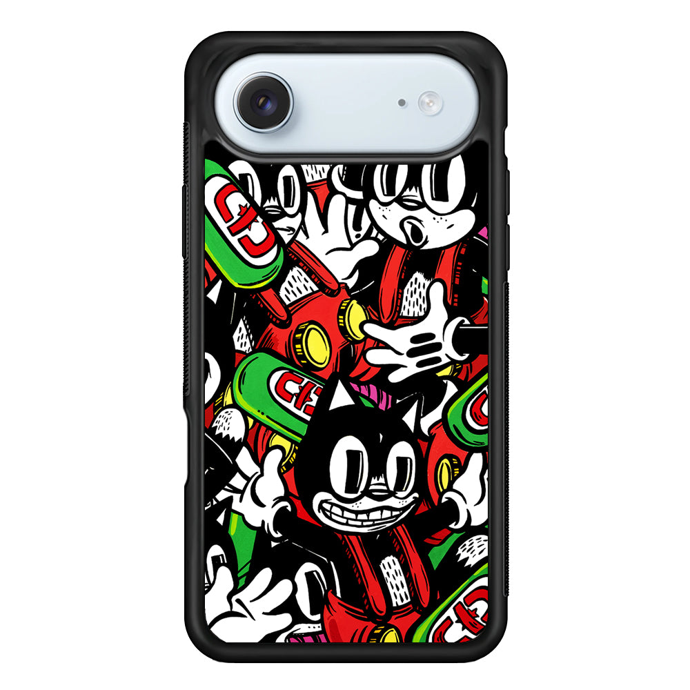 Felix The Cat Club Party iPhone 17 Air Case - Xtracase