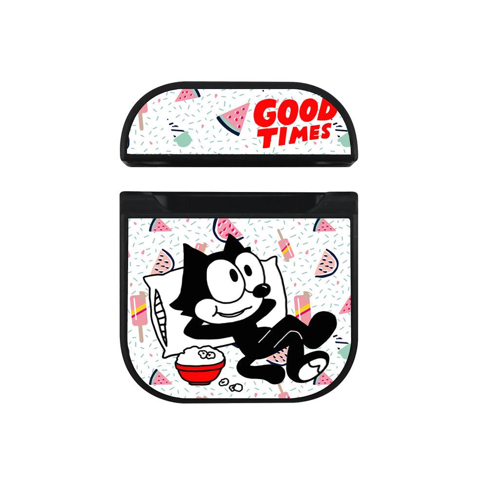 Felix The Cat Have a Good Time Apple Airpods Case-Xtracase