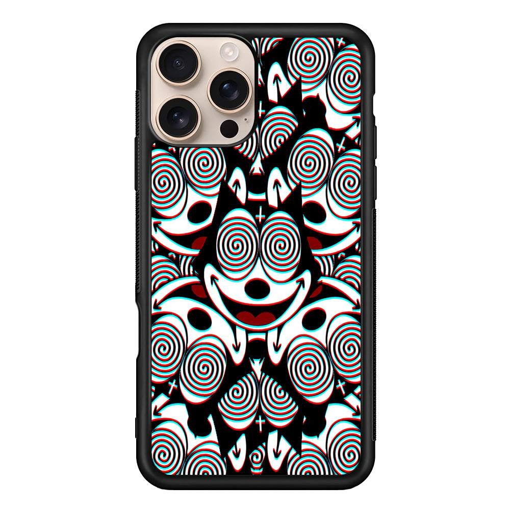 Felix The Cat Hypnotic iPhone 16 Pro Case - iPhone 16 Pro