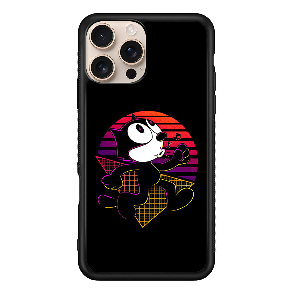 Felix The Cat Whistling iPhone 16 Pro Case - iPhone 16 Pro