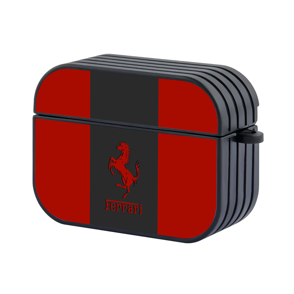 Ferrari Silhouette of Signature Apple Airpods Pro 3 Case - Xtracase