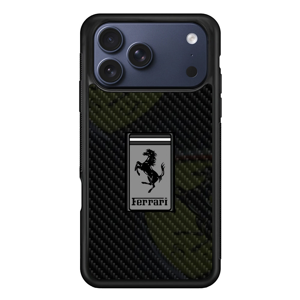Ferrari Silvery Touch iPhone 17 Pro Case - Xtracase