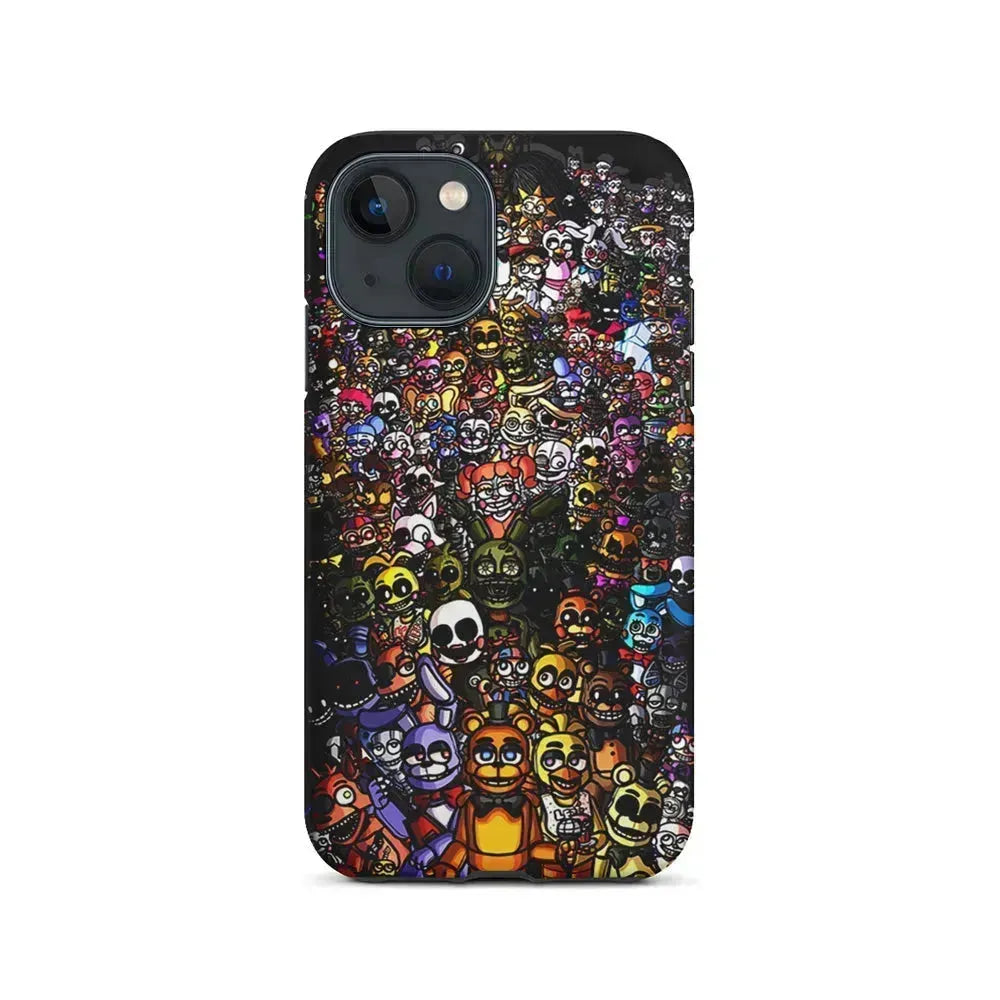 Five Nights at Freddy's Assemble iPhone 13 Mini Case-2 in 1 Tough Case-Xtracase