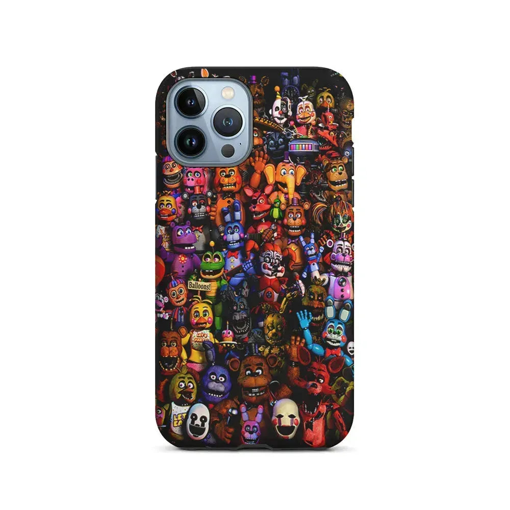 Five Nights at Freddy's FNAF iPhone 15 Pro Max Case-2 in 1 Tough Case-Xtracase
