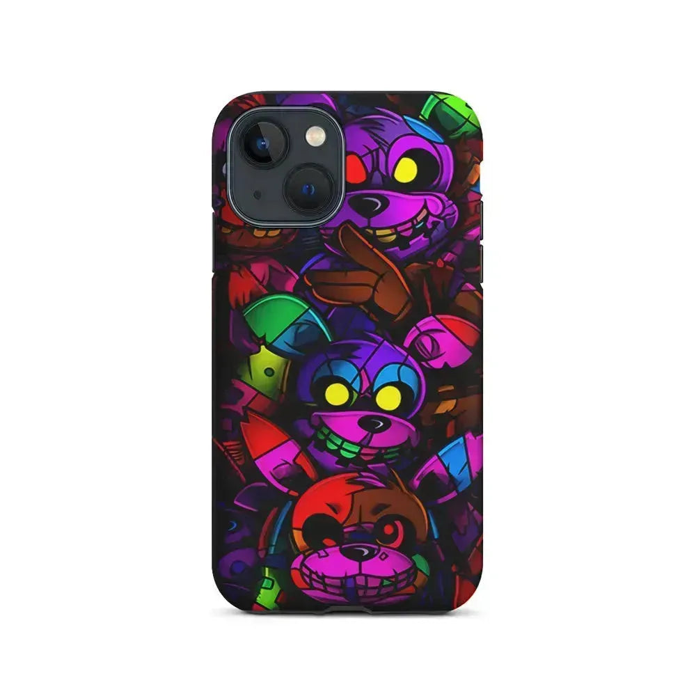 Five Nights at Freddy's Horror iPhone 13 Mini Case-2 in 1 Tough Case-Xtracase