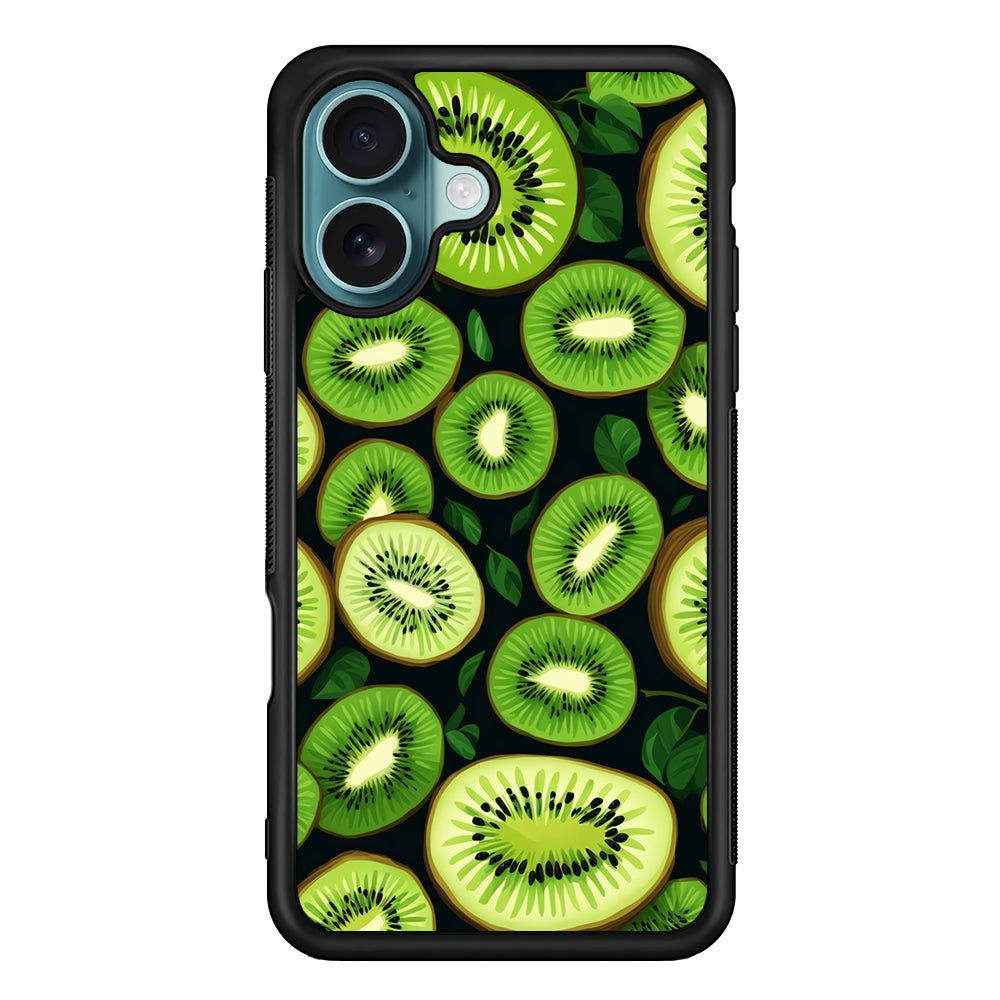Fresh Organic Kiwi Fruit iPhone 16 Plus Case - Xtracase
