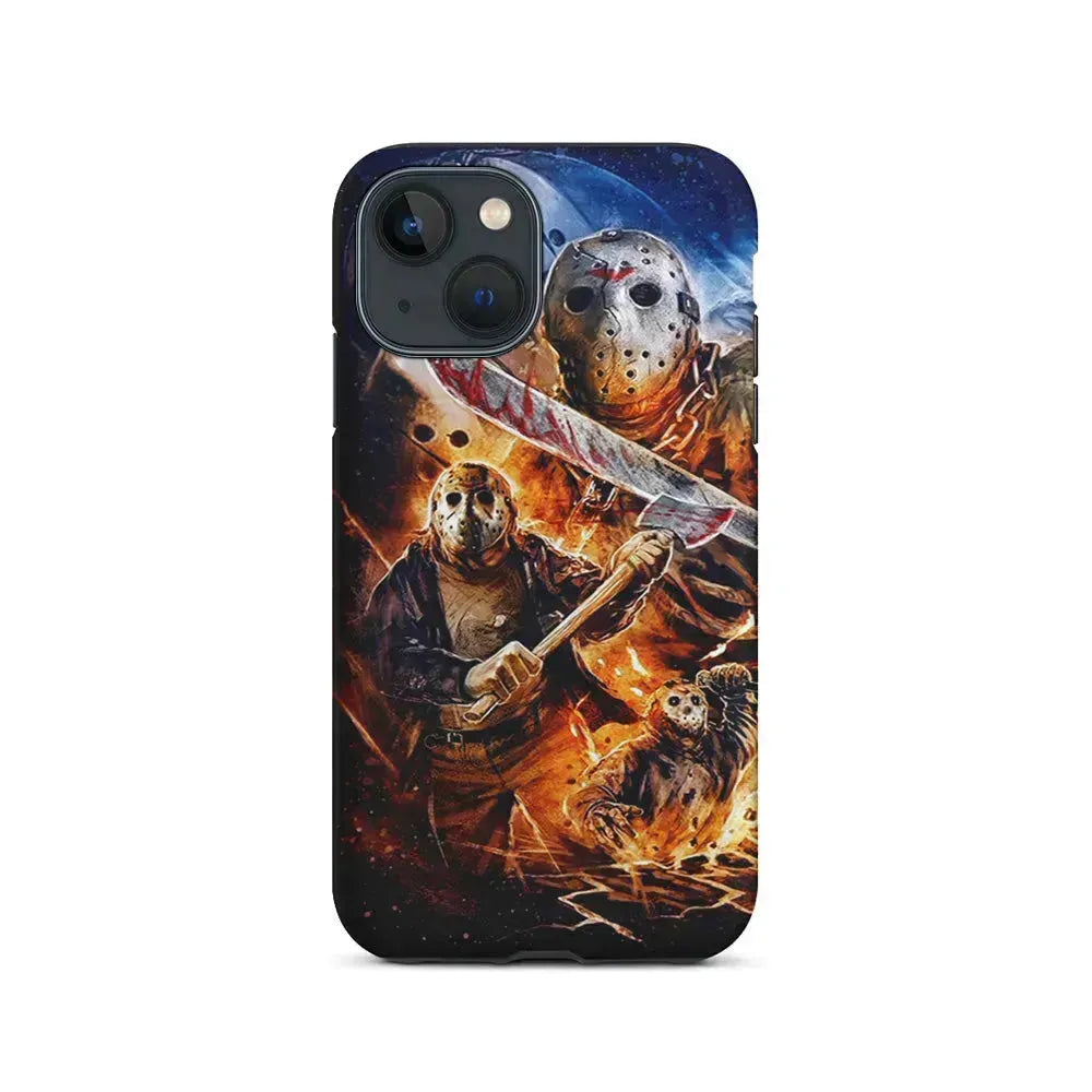Friday the 13th Terror iPhone 13 Mini Case-2 in 1 Tough Case-Xtracase