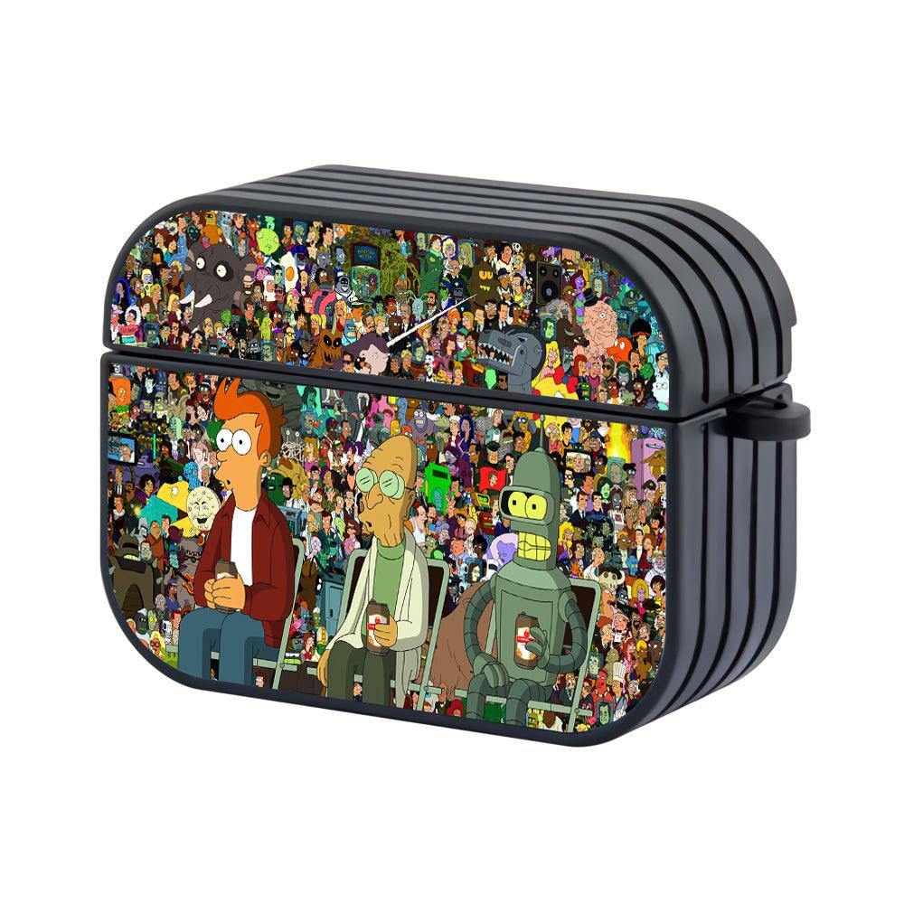 Futurama Interesting Spectacle Hard Plastic Case Cover For Apple Airpods Pro 2-Xtracase