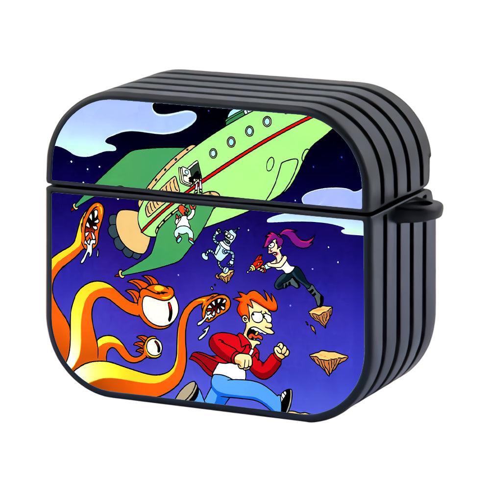 Futurama They Are Fighting and Iam Run Apple Airpods 3 Case-Xtracase