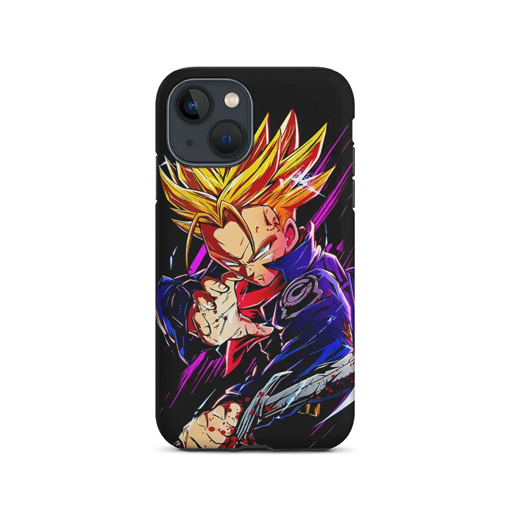 Future Trunks Dragon Ball Z iPhone 15 Case-2 in 1 Tough Case-Xtracase