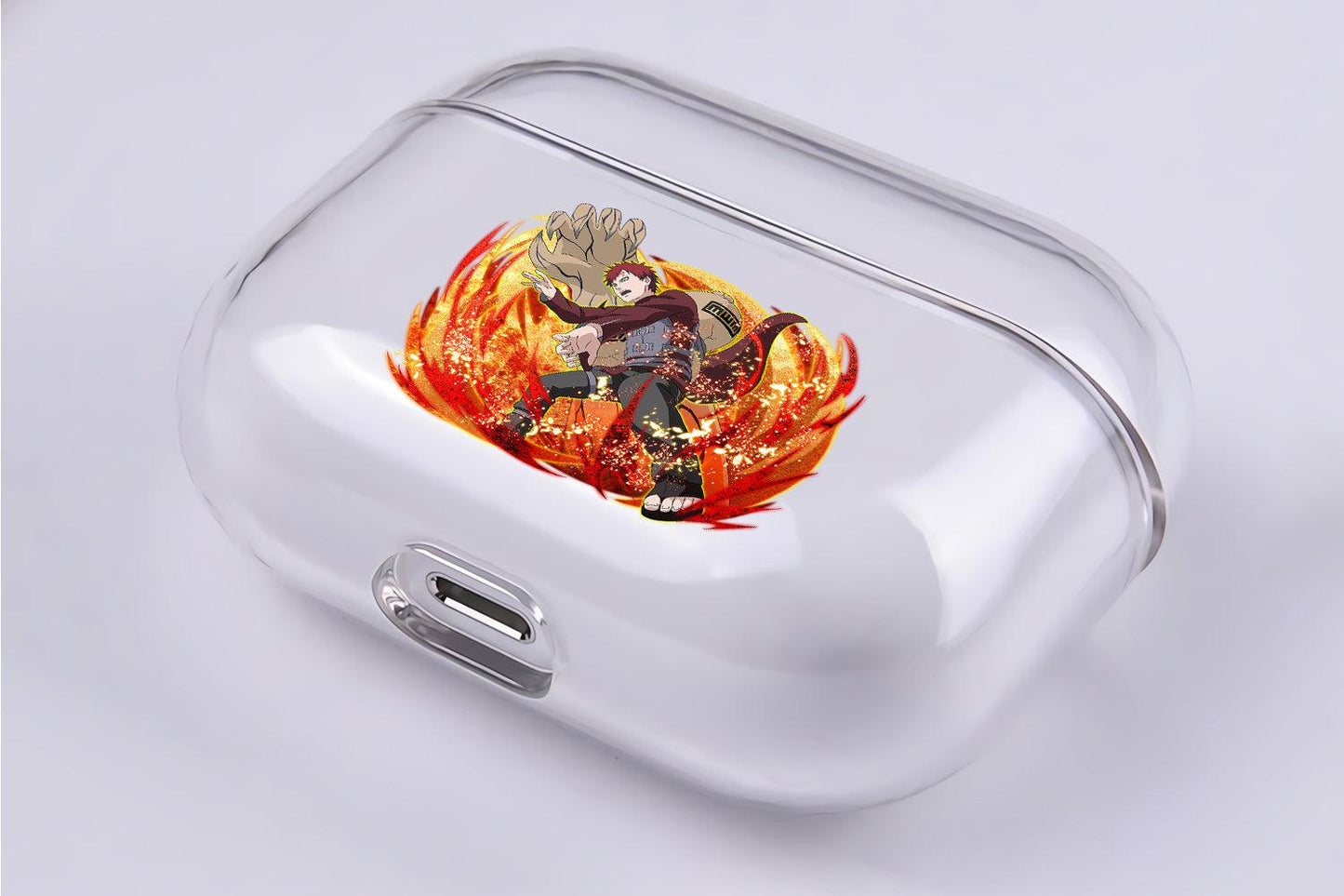 Gaara Monstrous Sand Arm Apple Airpod Pro 3 Clear Case-Xtracase