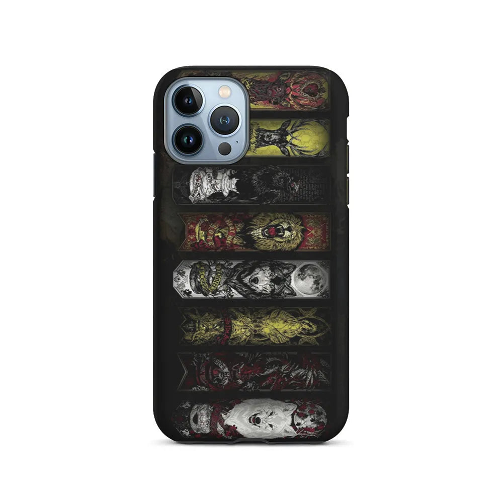 Game Of Thrones Flag Kingdom iPhone 13 Pro Case-2 in 1 Tough Case-Xtracase