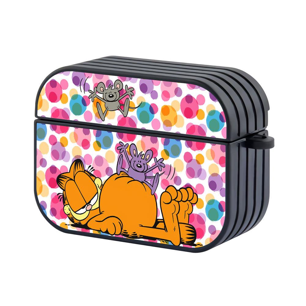 Garfield Let Them Play Hard Plastic Case Cover For Apple Airpods Pro 3-Xtracase