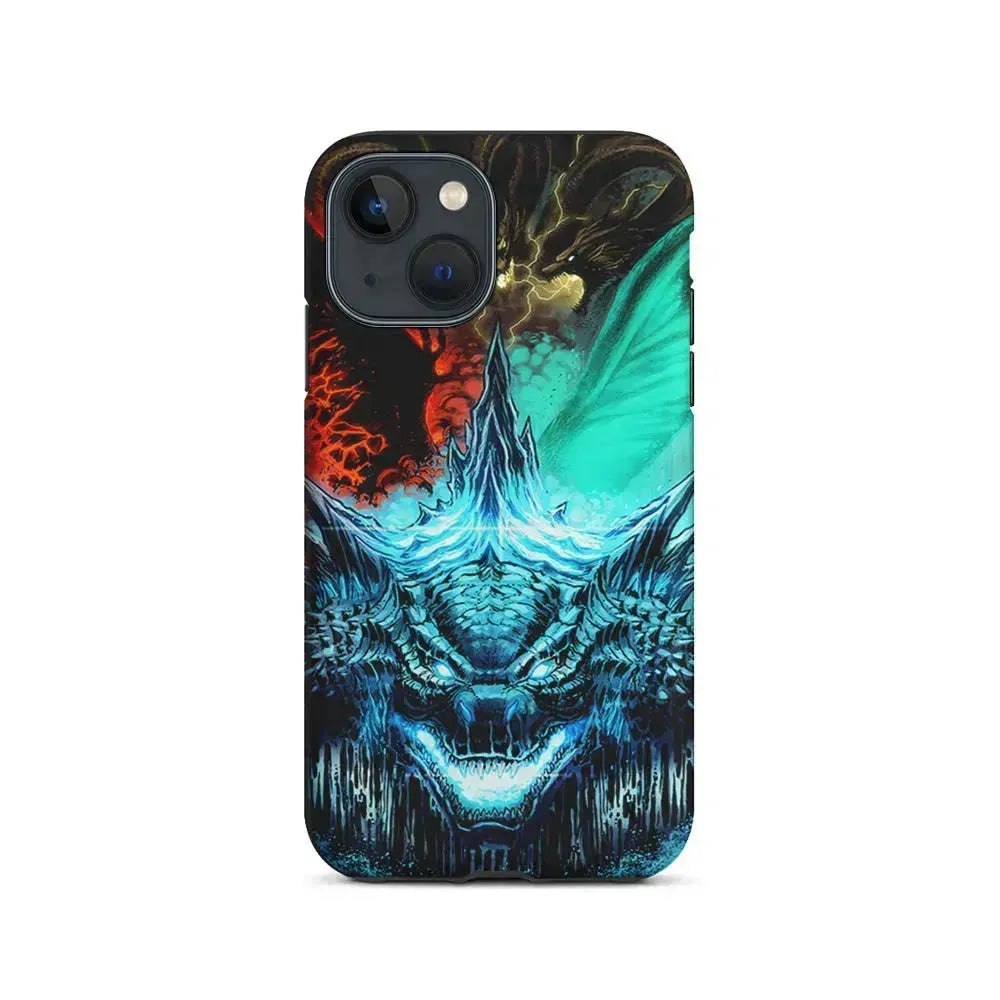 Godzilla and Kaiju iPhone 13 Mini Case-2 in 1 Tough Case-Xtracase