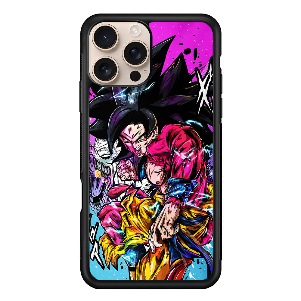Goku SS4 Dragon Ball Z iPhone 16 Pro Max Case - iPhone 16 Pro Max