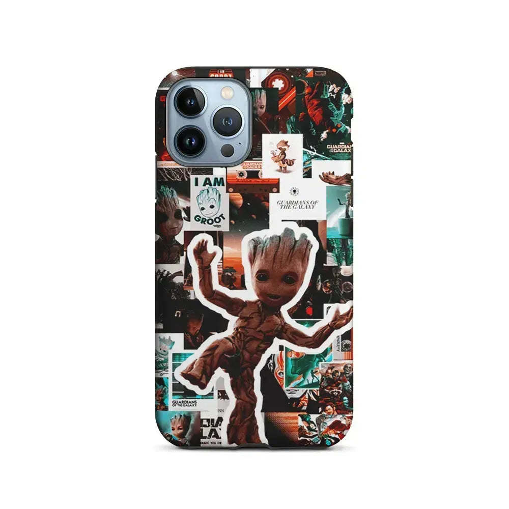 Groot Aesthetic iPhone 15 Pro Max Case-2 in 1 Tough Case-Xtracase