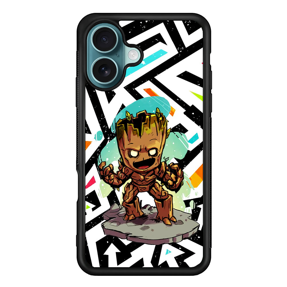 Groot Scream Power iPhone 16 Plus Case - Xtracase