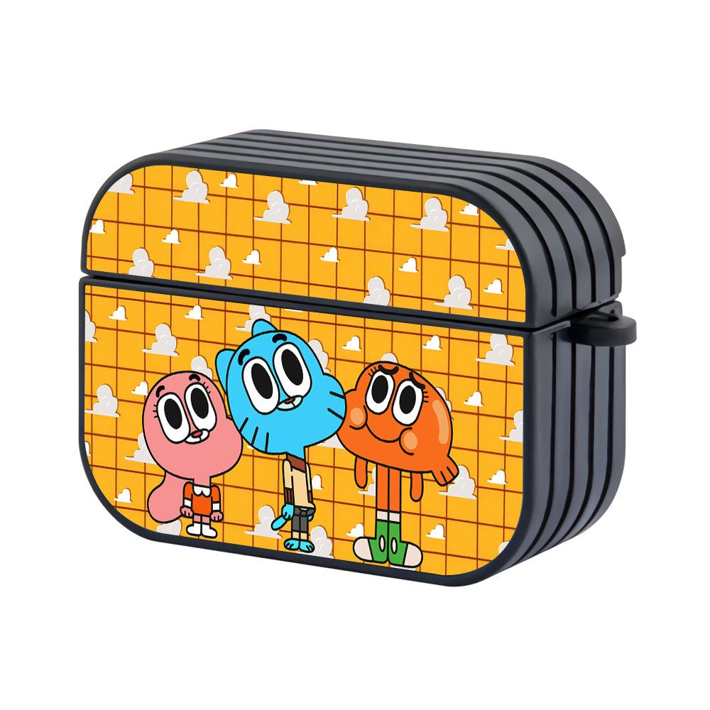 Gumball Fascinated by the Clear Sky Hard Plastic Case Cover For Apple Airpods Pro 3-Xtracase