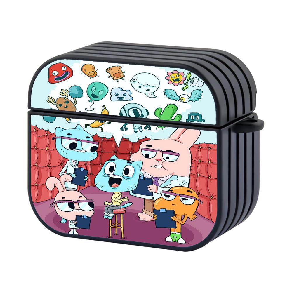 Gumball Is Being Interrogated Hard Plastic Case Cover For Apple Airpods 3-Xtracase