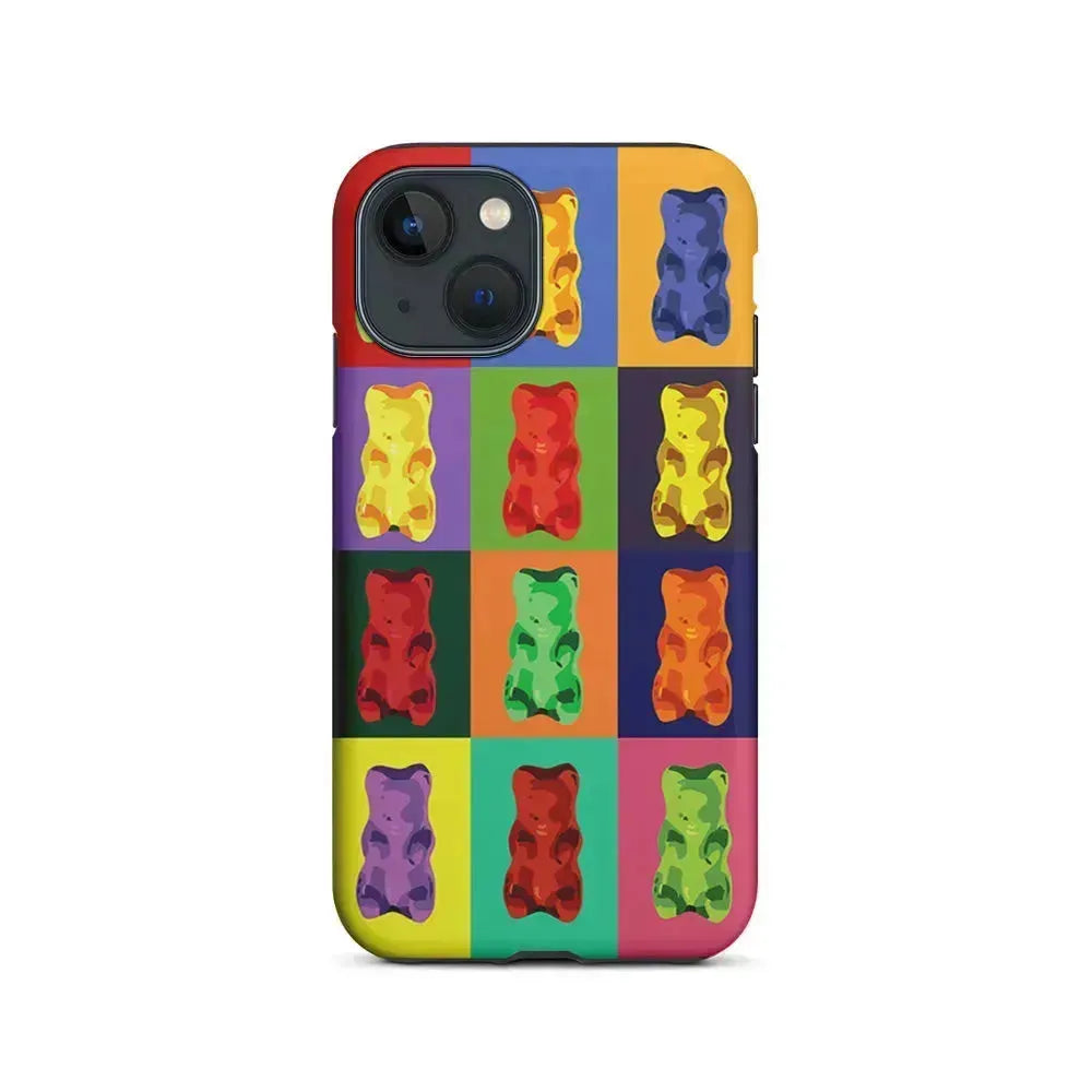 Gummy Bear Pop Art iPhone 13 Mini Case-2 in 1 Tough Case-Xtracase