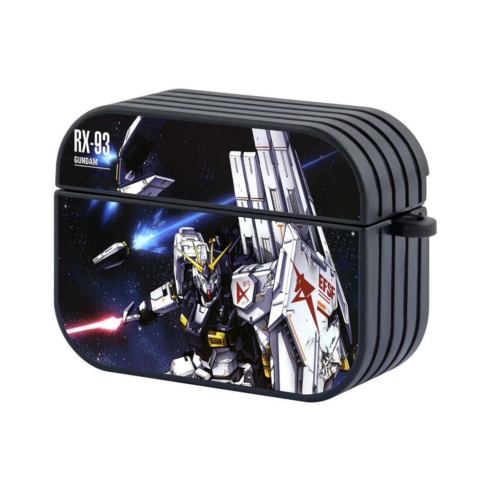 Gundam RX 93 Fight Over The Space Hard Plastic Case Cover For Apple Airpods Pro 2-Xtracase