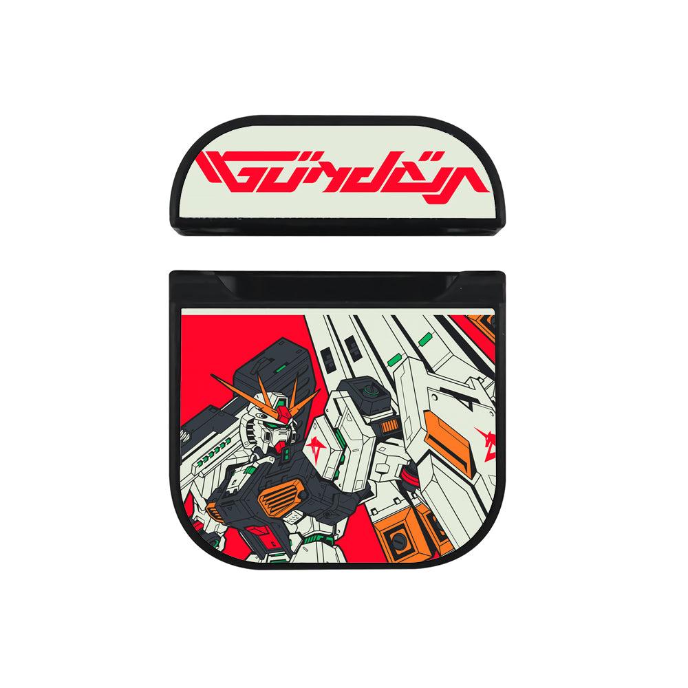 Gundam The Flaming Spirit Apple Airpods Case-Xtracase