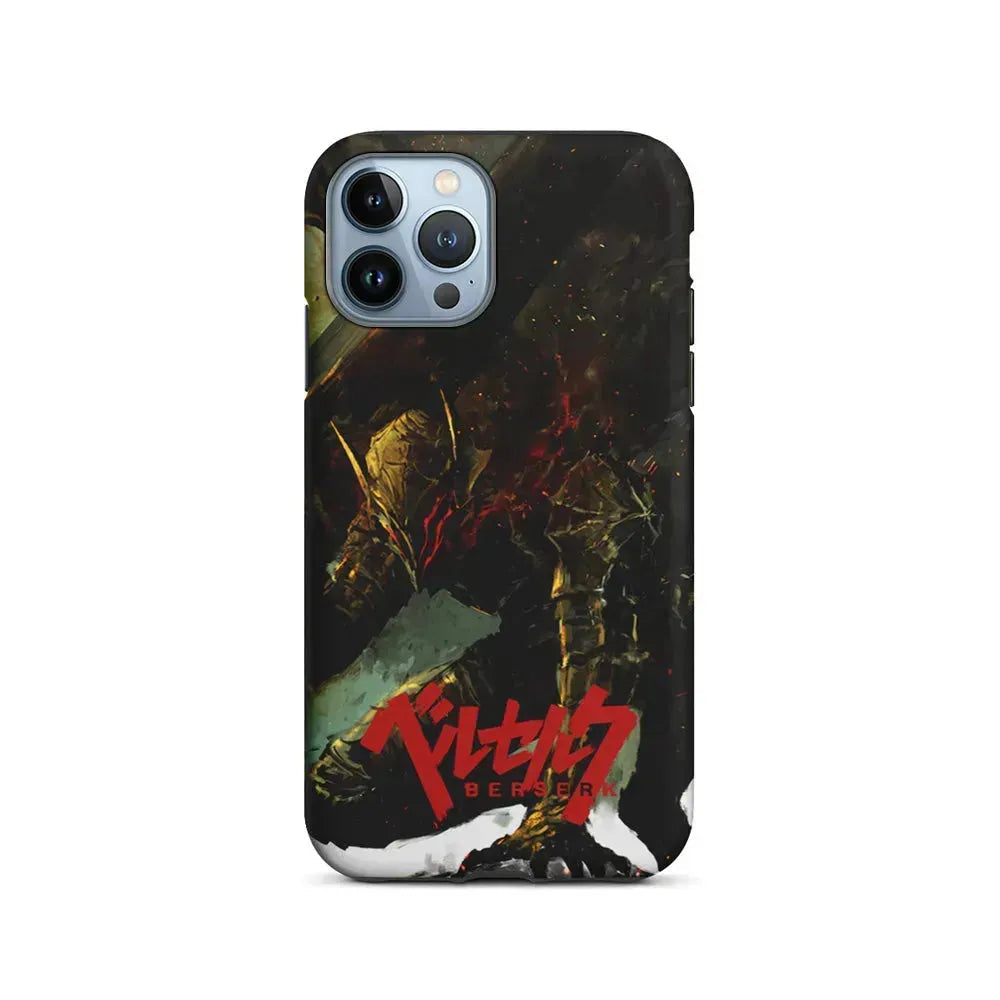 Guts Berserk Full Armor iPhone 15 Pro Max Case-2 in 1 Tough Case-Xtracase