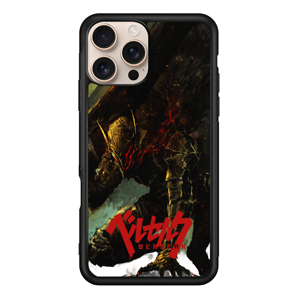 Guts Berserk Full Armor iPhone 16 Pro Case - iPhone 16 Pro
