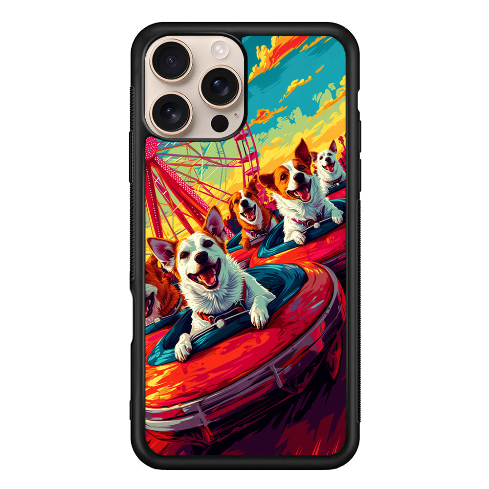 Happy Dogs At Carnival iPhone 16 Pro Max Case - iPhone 16 Pro Max