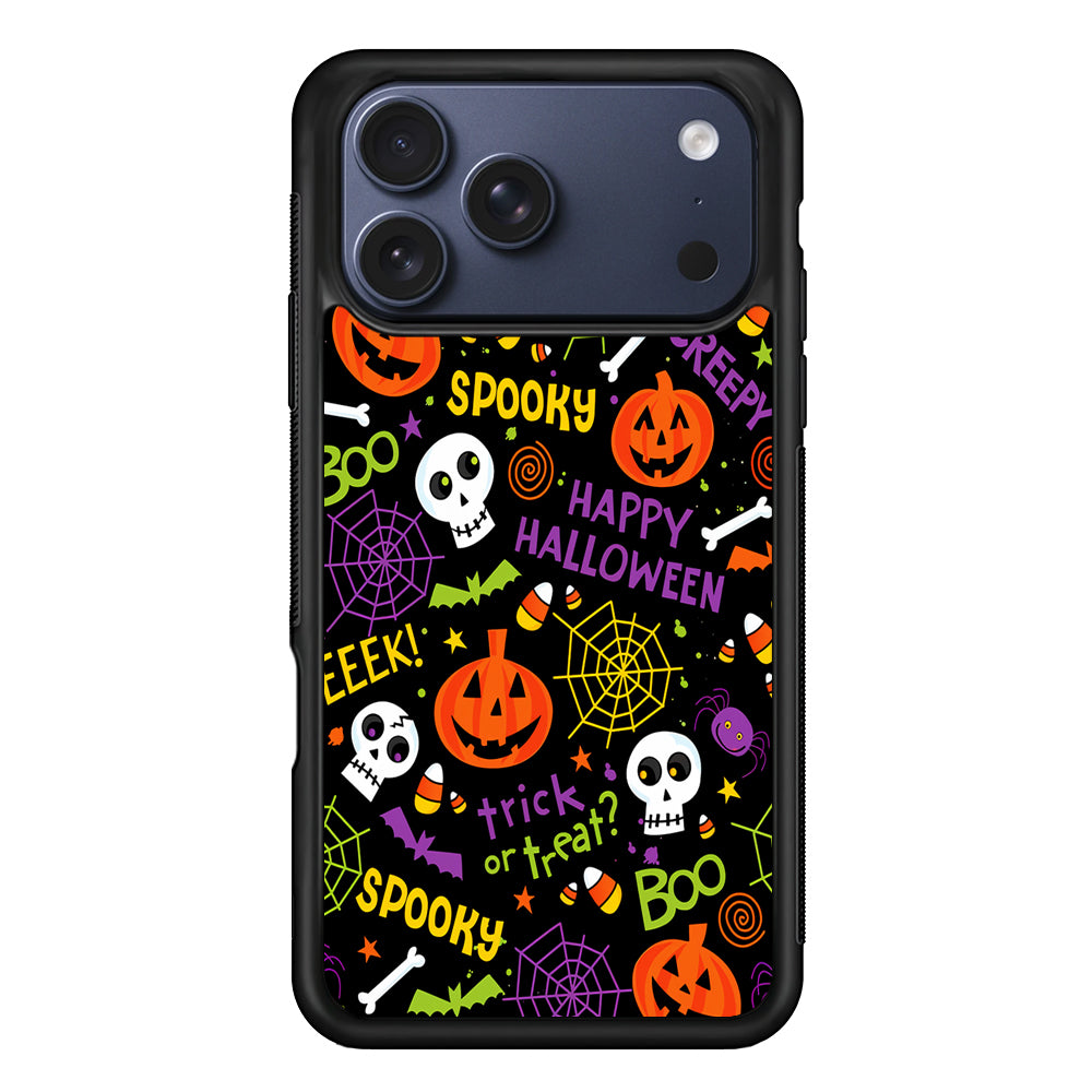 Happy Halloween Spooky iPhone 17 Pro Max Case - Xtracase
