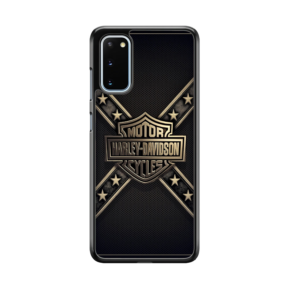Harley Davidson Golden Star Samsung Galaxy S20 Case-Xtracase