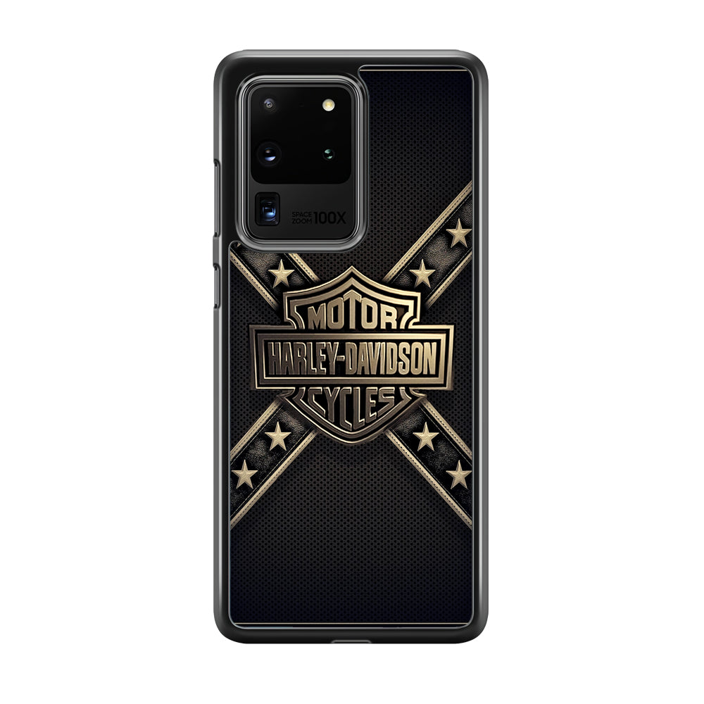 Harley Davidson Golden Star Samsung Galaxy S20 Ultra Case-Xtracase