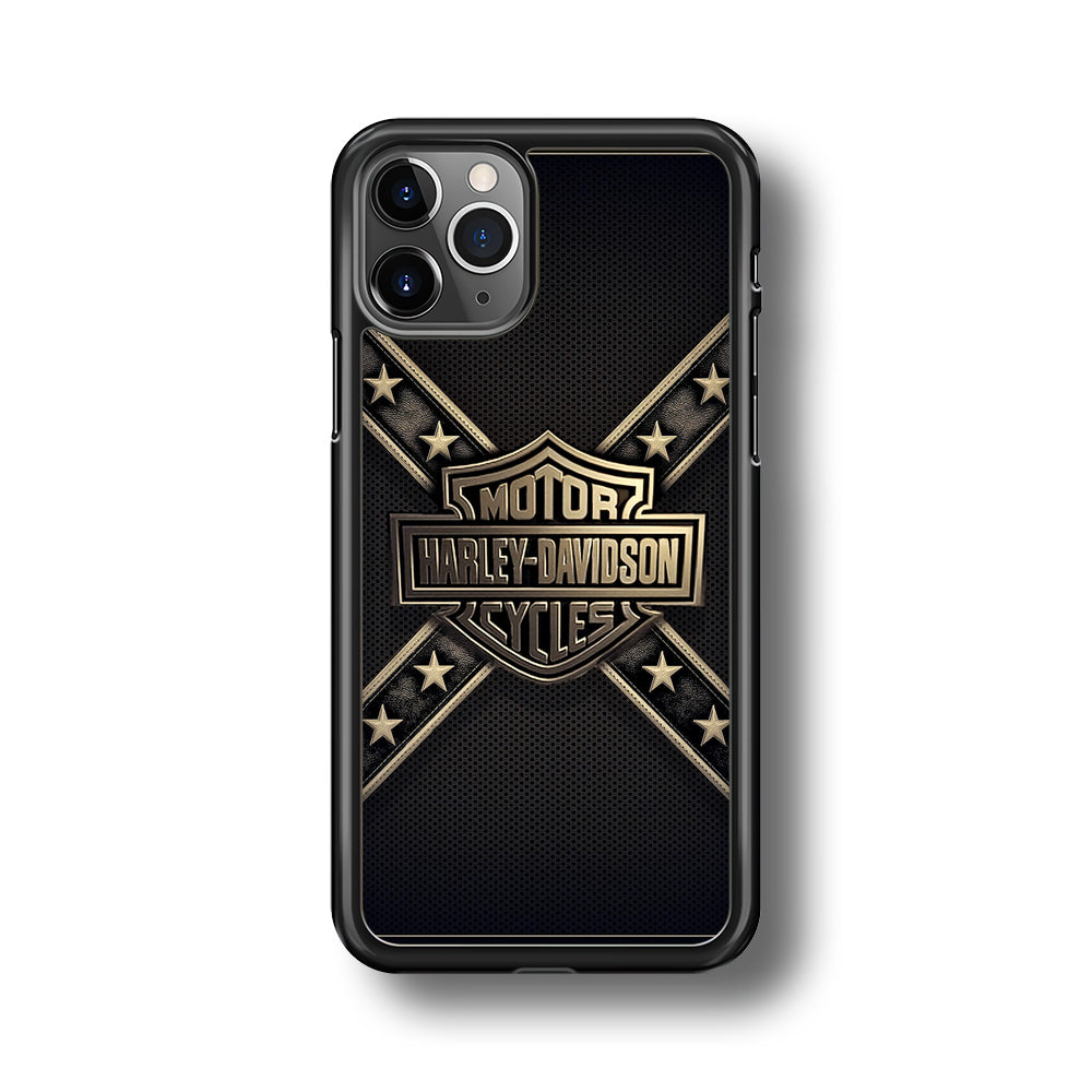 Harley Davidson Golden Star iPhone 11 Pro Case-Xtracase