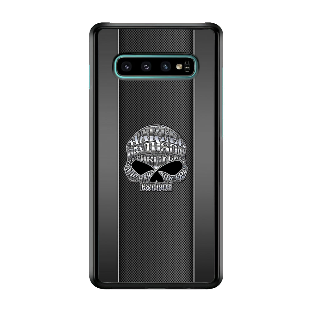Harley Davidson Old Skull Samsung Galaxy S10 Plus Case-Xtracase