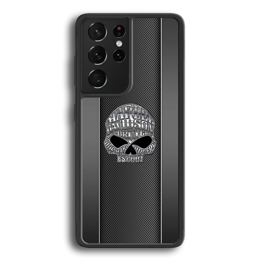 Harley Davidson Old Skull Samsung Galaxy S25 Ultra Case-Xtracase
